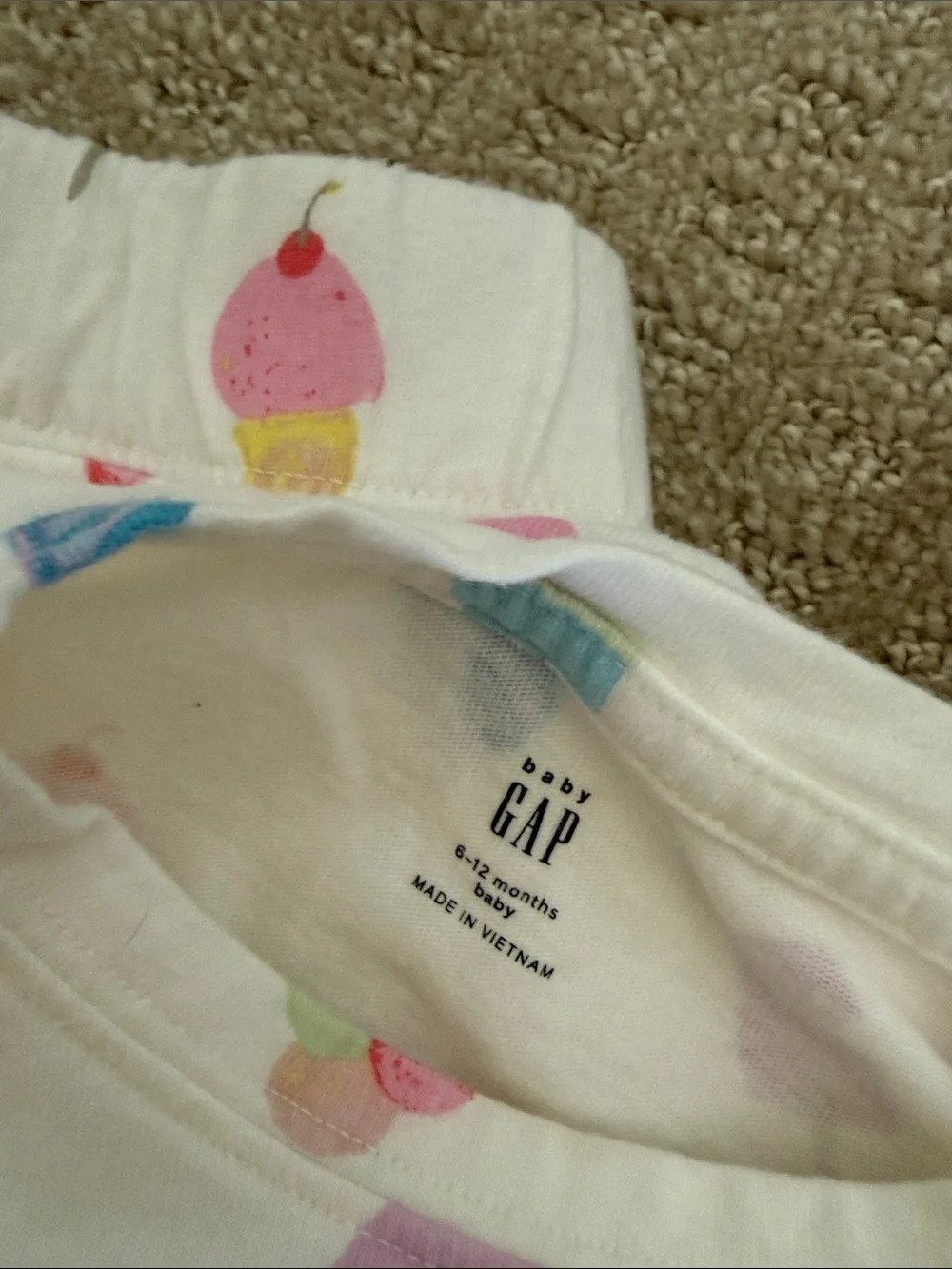 Baby Girl Ice Cream Outfits